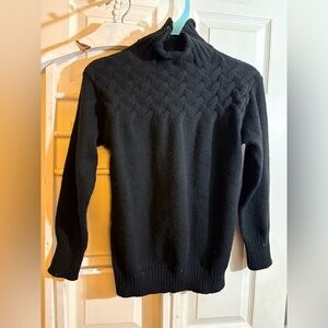 Black Turtleneck Sweater